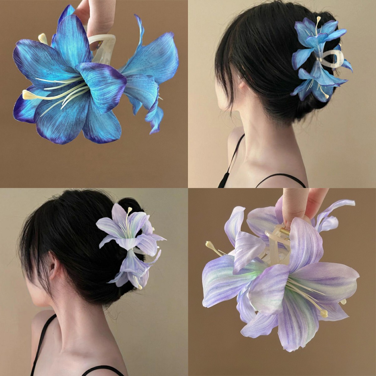 Travel Accessories For Elderly - Pinzas para el pelo de lirio