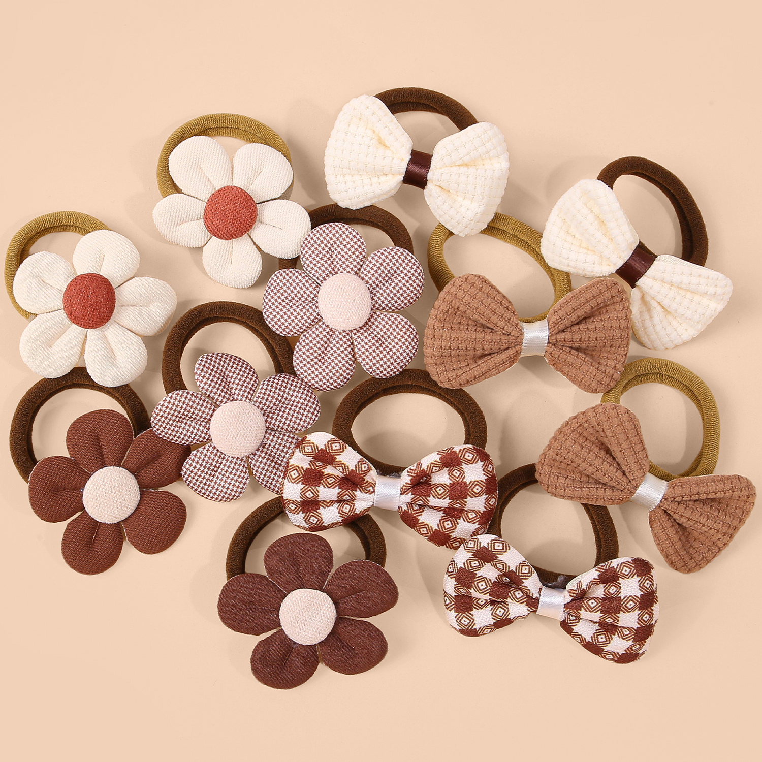 Travel Accessories For 6 Year Old - 6/12 Uds. Lazos para el cabello