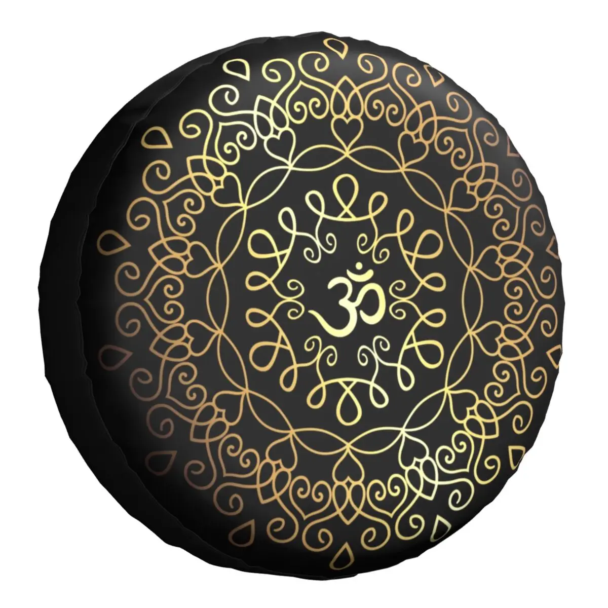 Travel Yoga Accessories - Funda de neumático de repuesto Golden