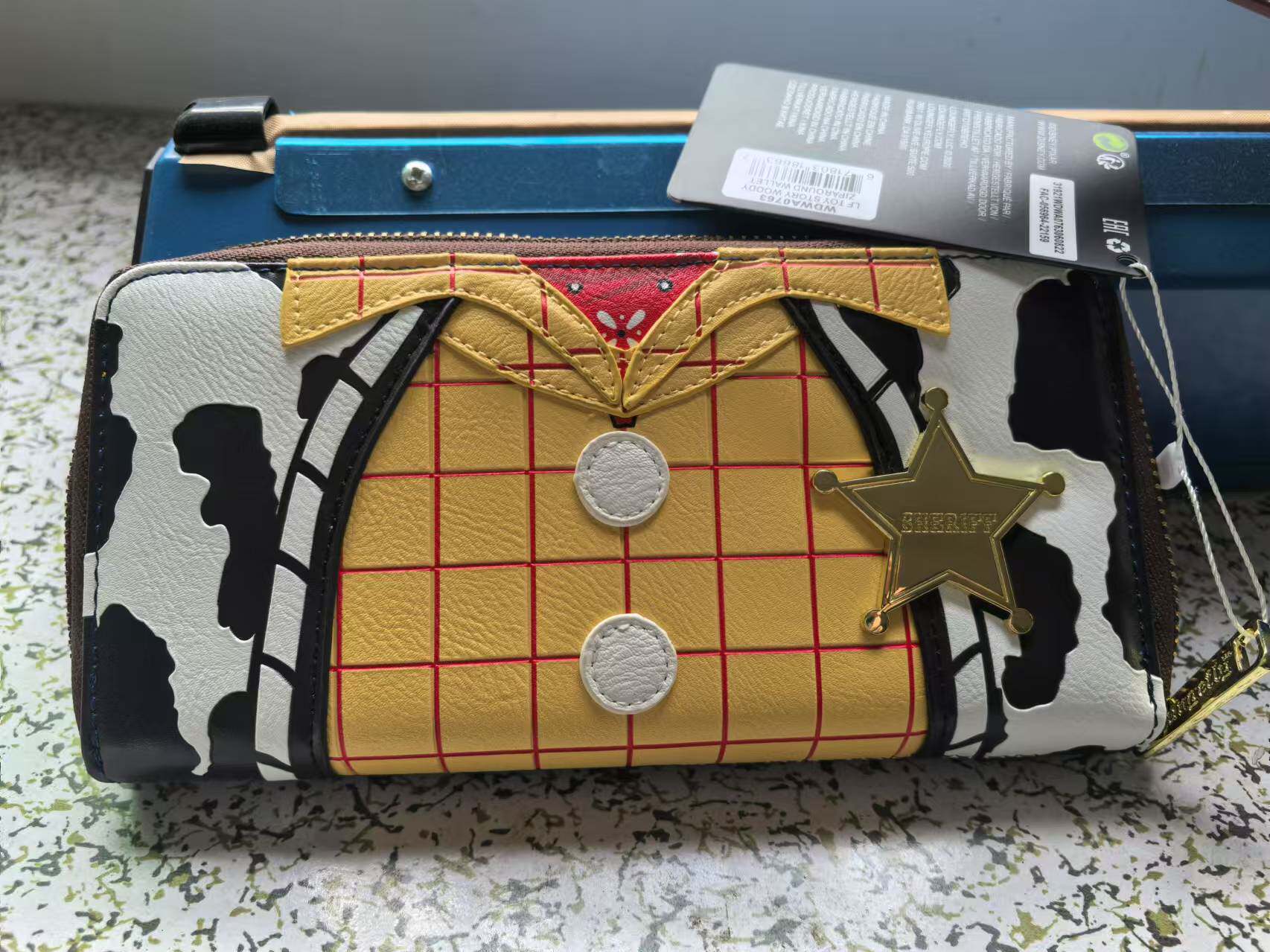 Travel Accessories For Elderly - Cartera larga estilo Sheriff de Loungefly