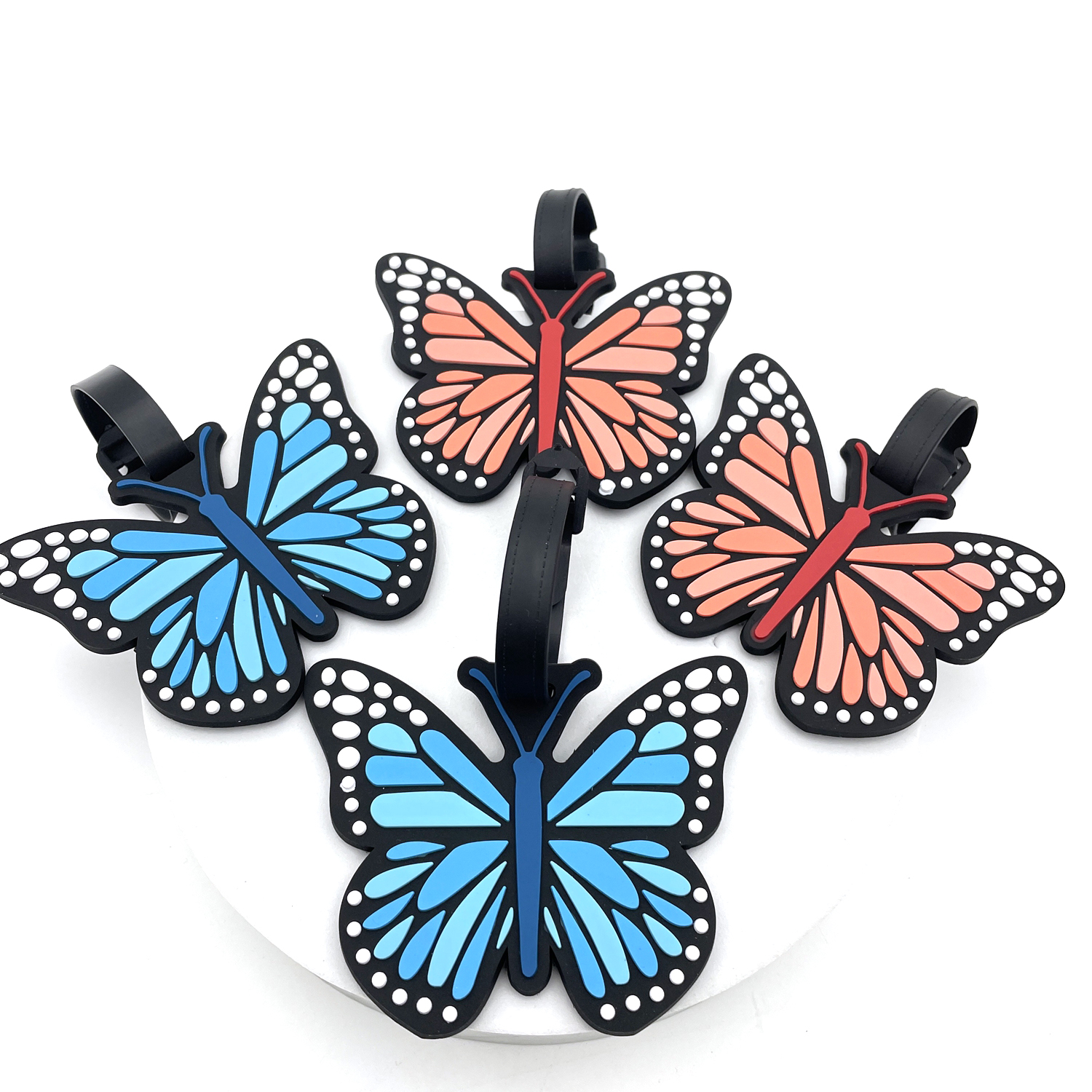 Travel Accessories List - Etiqueta de equipaje de mariposa para