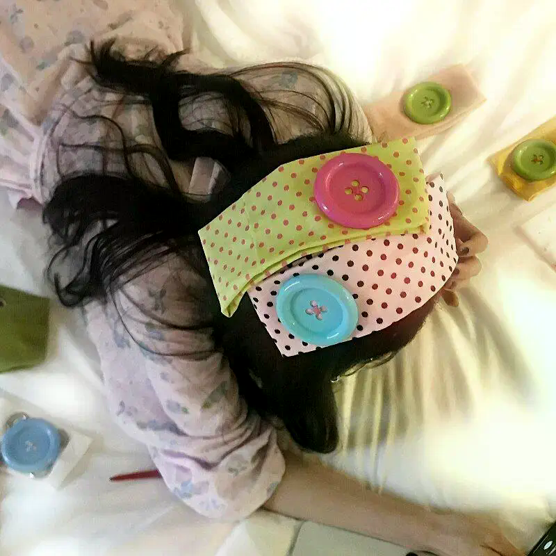 Travel Yoga Accessories - Diadema elástica ancha con botones grandes