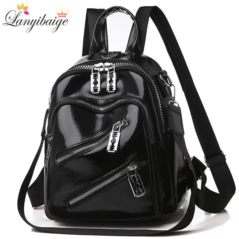 Travel Accessories Leather - Mochila de viaje de cuero Pu