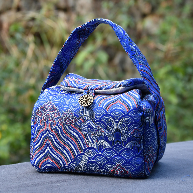 Travel Accessories Jewelry - Bolsa de almacenamiento de té Vintage,