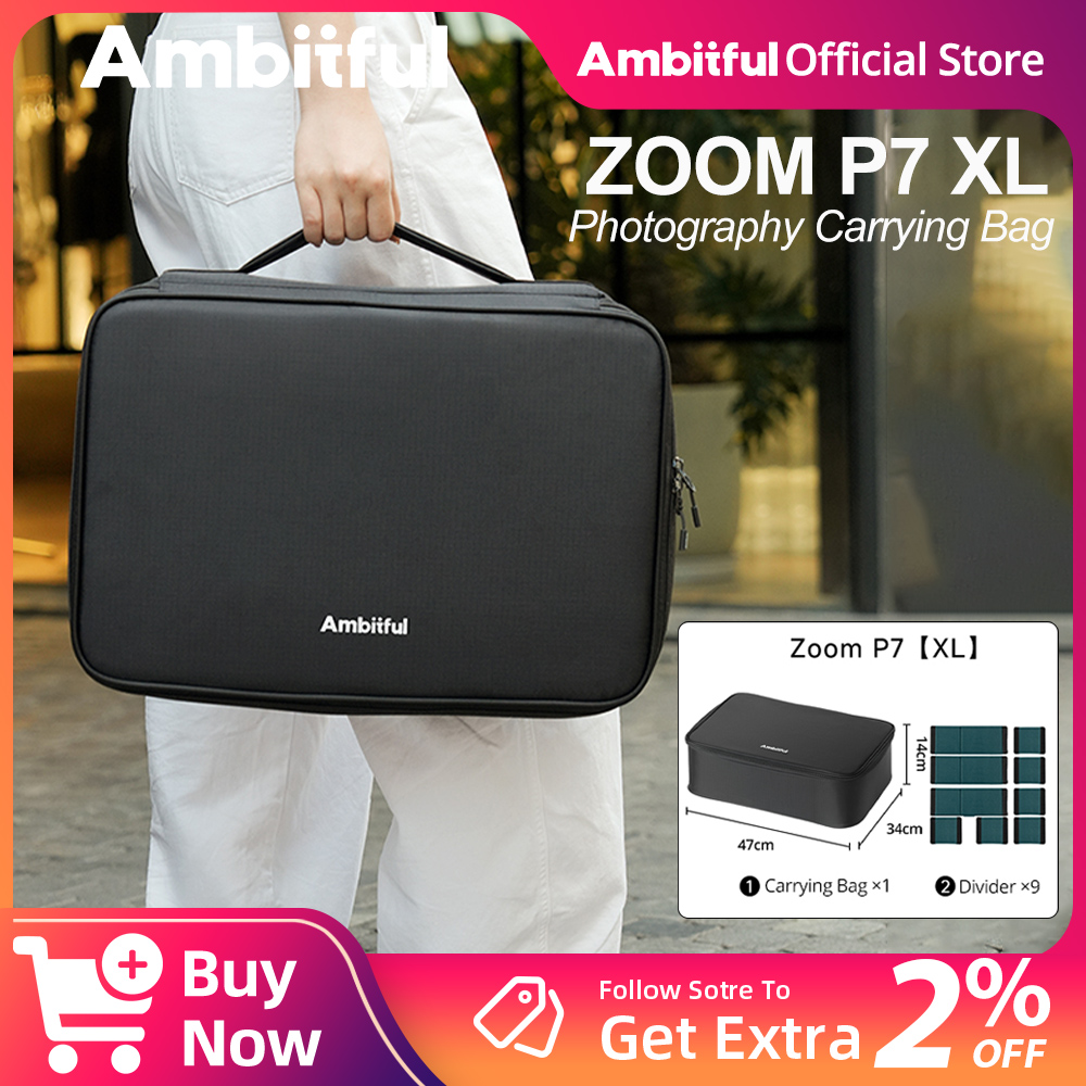 Camera Bag Travel - Ambitful ZOOM P7II XL bolsa de