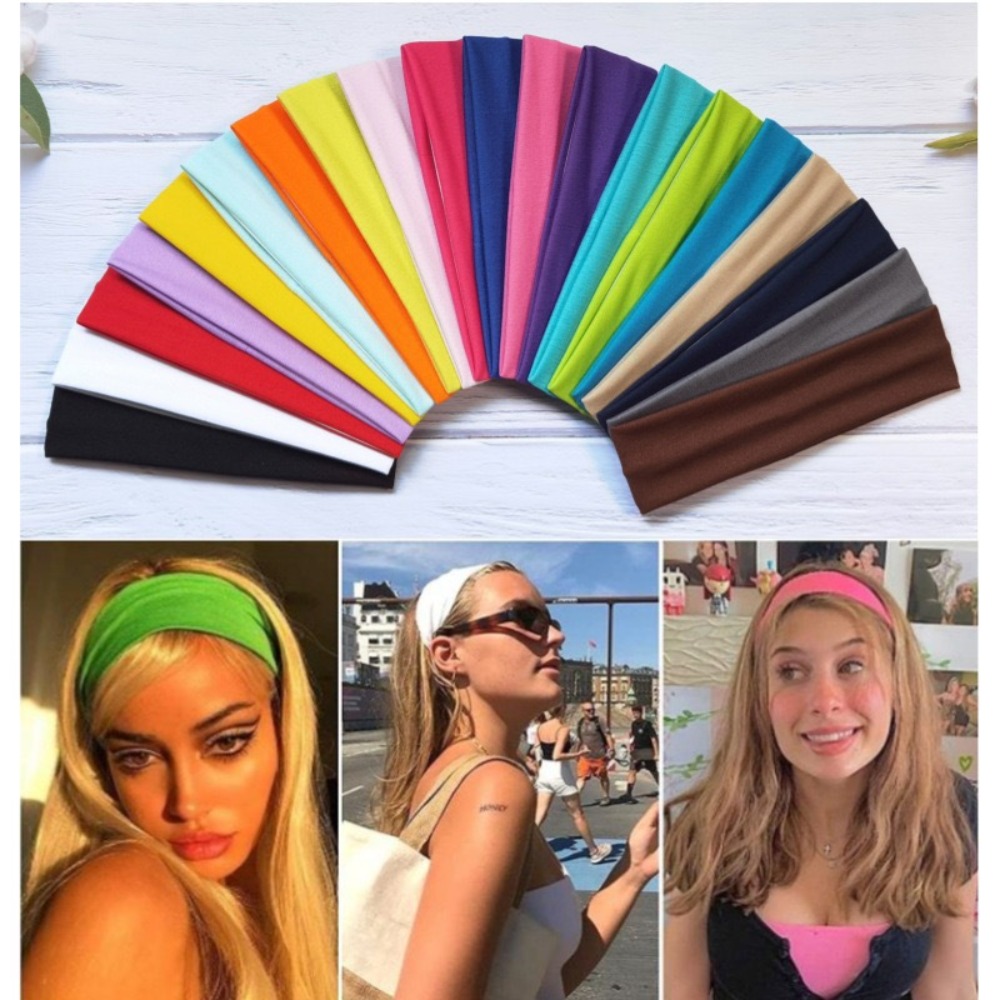 Travel Yoga Accessories - Diademas Deportivas Elásticas para Hombre y
