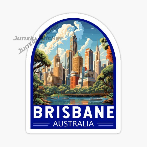 Travel Accessories Australia - Pegatina autoadhesiva de vinilo con bandera