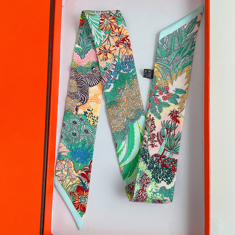 Travel Accessories Neck - Bufanda larga con estampado de caballo