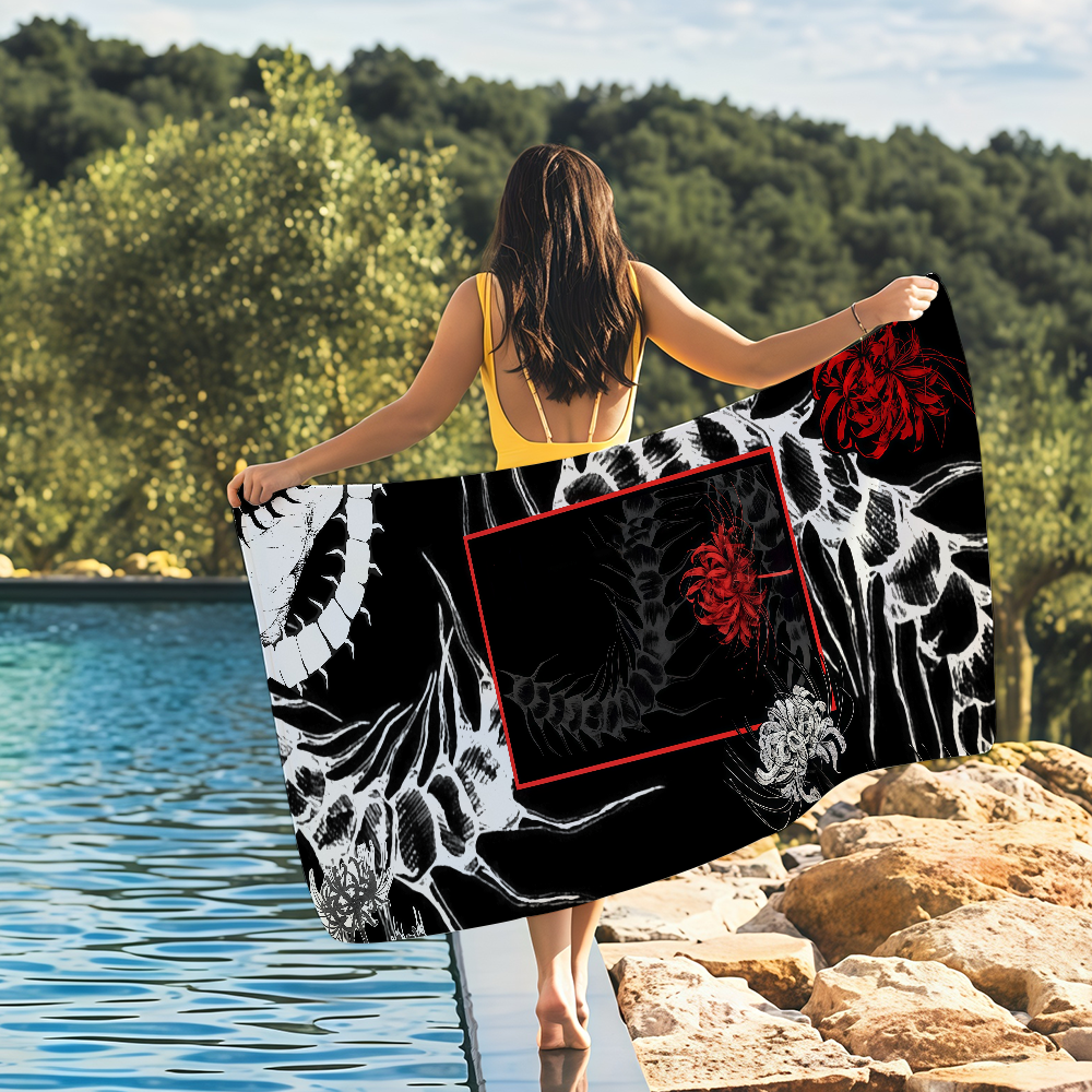 Travel Yoga Accessories - Toalla Comic Tokyo Ghoul, toallas de