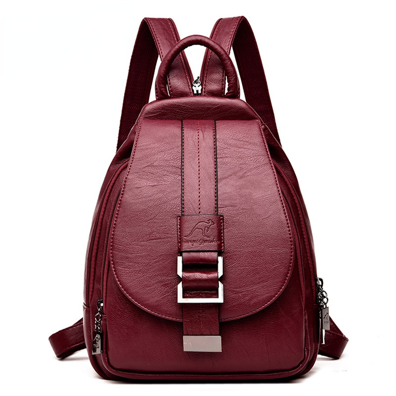 Travel Accessories Leather - Mochila De cuero de diseño para