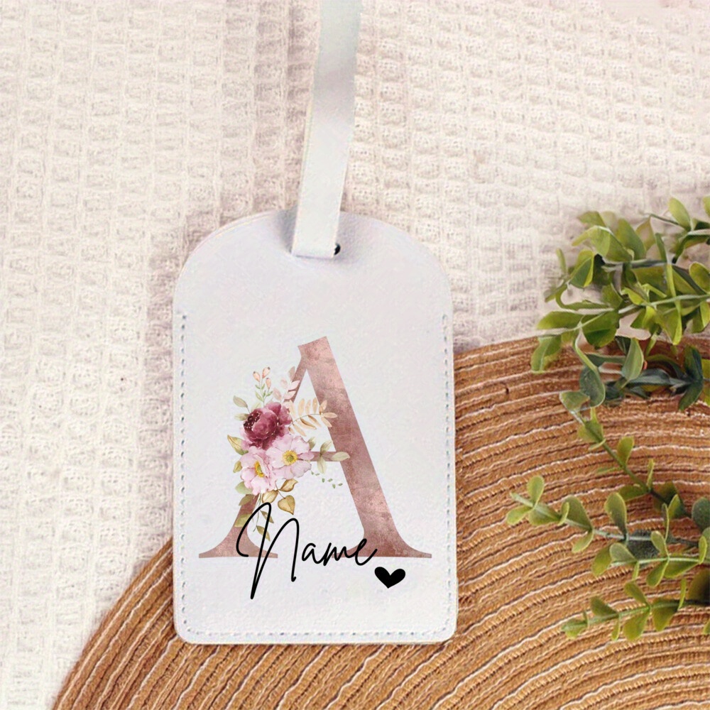 Travel Accessories List - Etiqueta de Equipaje Personalizada de PU