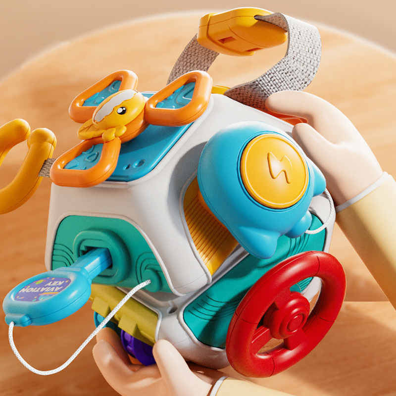 Travel Accessories Toddler - Cubo de tablero ocupado para bebé,