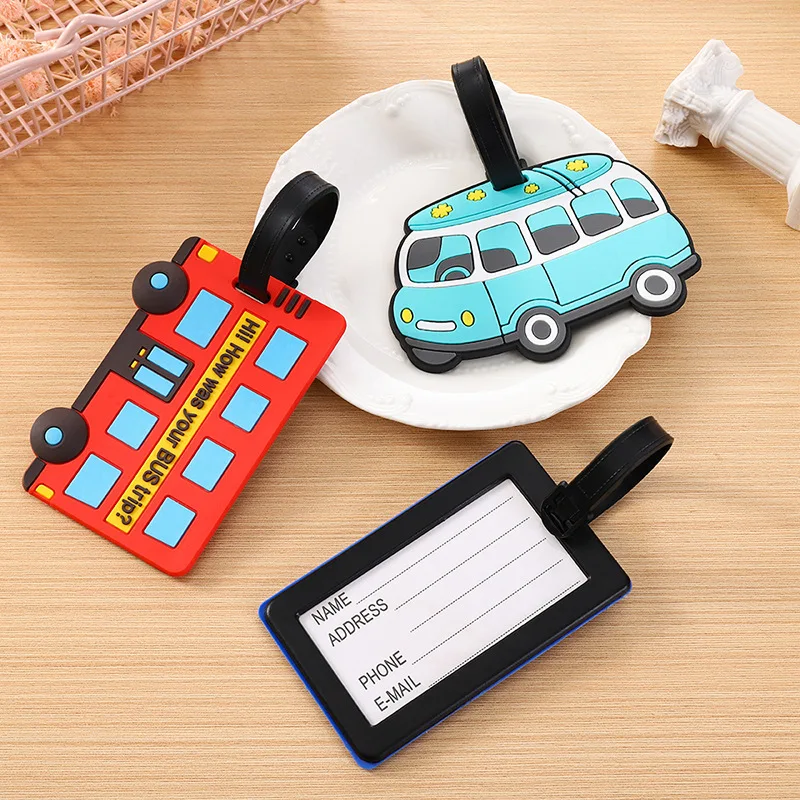 Travel Accessories List - Etiquetas de equipaje de silicona de