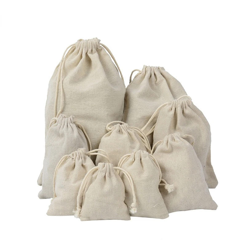 Travel Jewellery & Accessories Organiser - Bolsas de almacenamiento de lino y