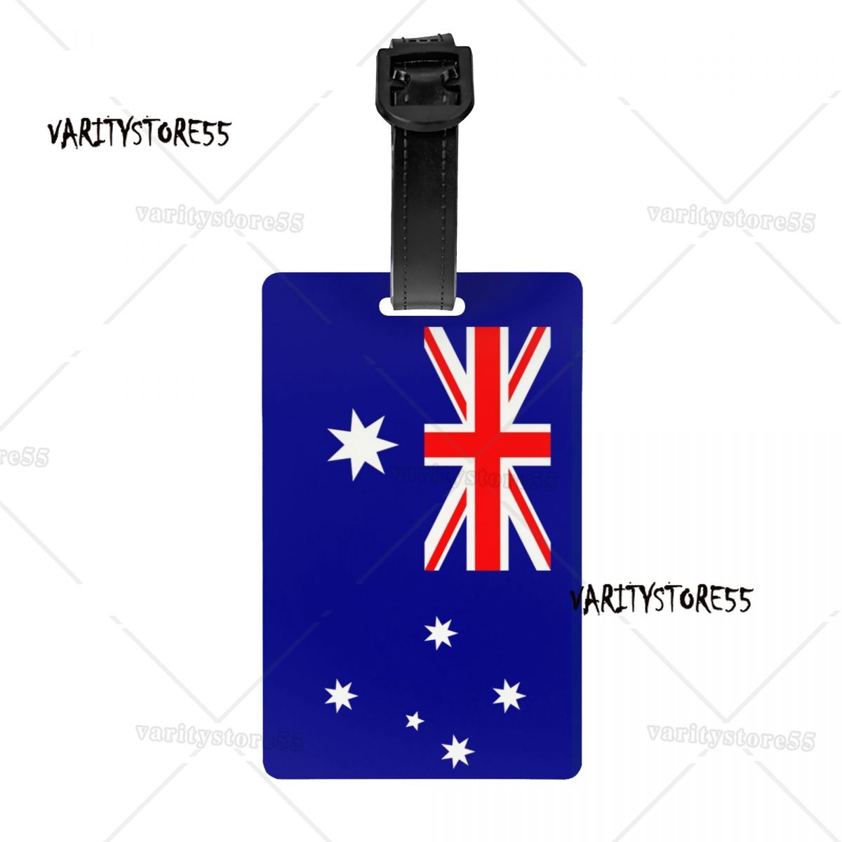 Travel Accessories Australia - Etiquetas de equipaje con bandera de