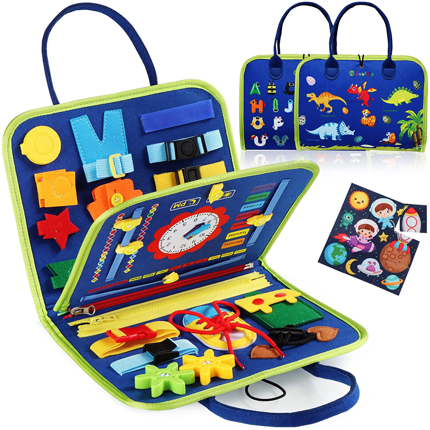 Travel Accessories Toddler - Tablero ocupado Montessori para niños pequeños,