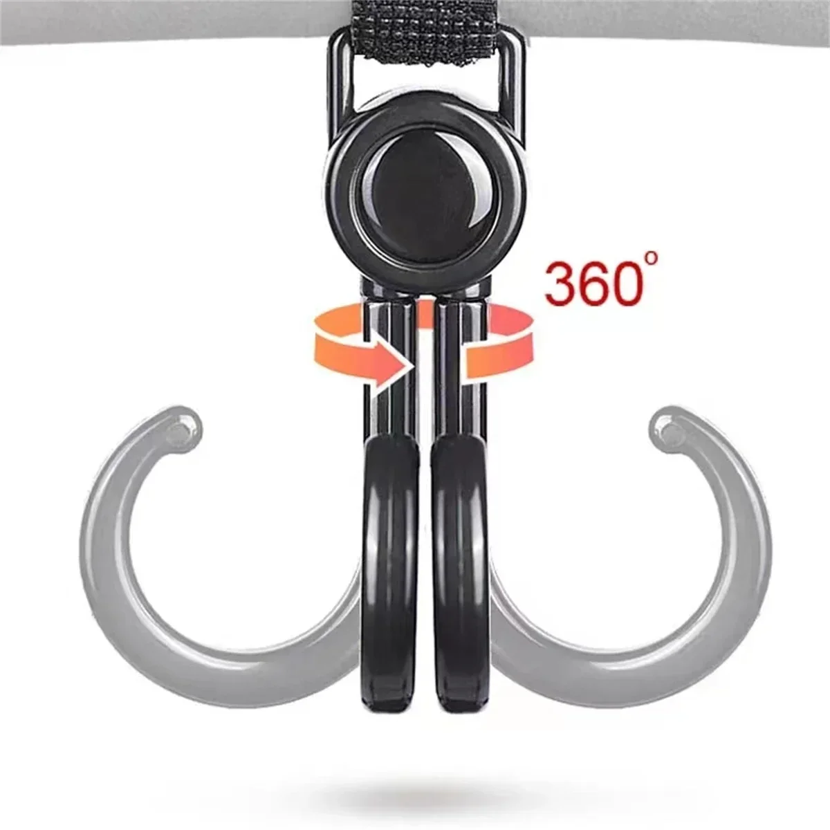 Ganchos dobles giratorios para - Travel Accessories For 3 Year Old reseña y precio