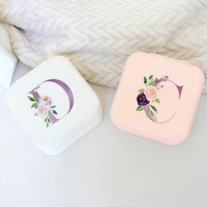 Caja de joyería con letras mor - Travel Jewellery & Accessories Organiser reseña y precio