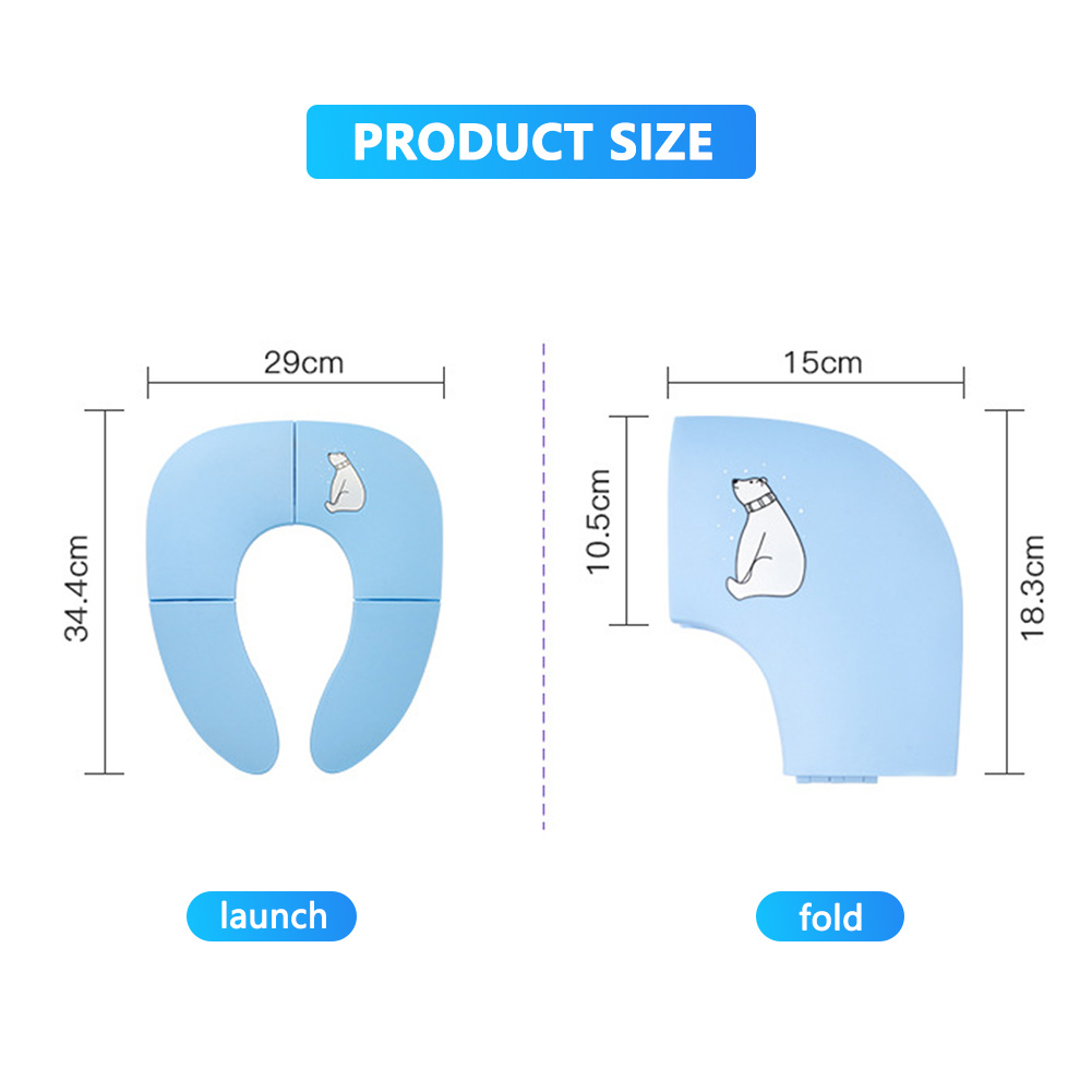 Asiento de inodoro para bebé,  - Travel Accessories Toddler reseña y precio