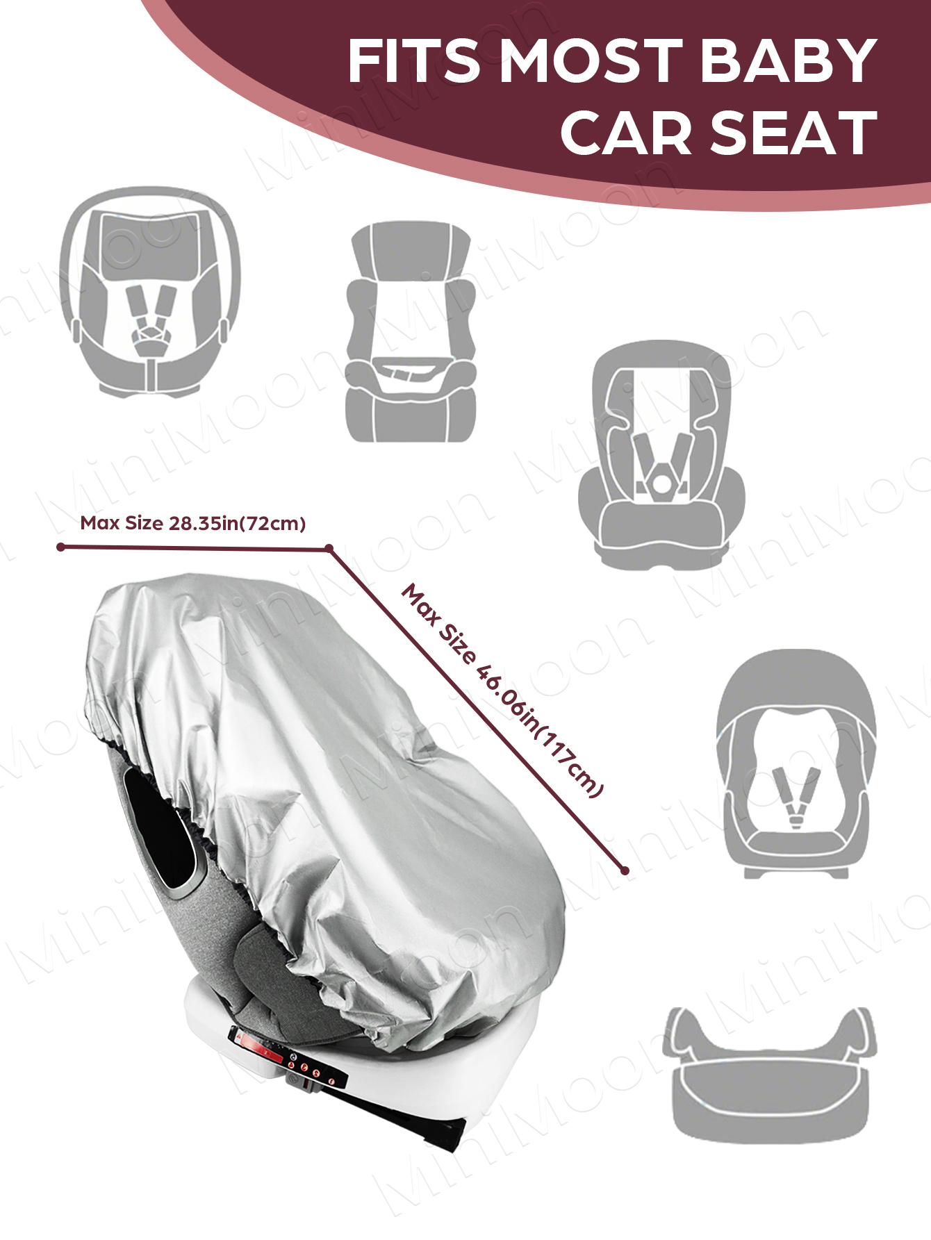 1PC Cubierta universal para as - Travel Accessories For 3 Year Old reseña y precio