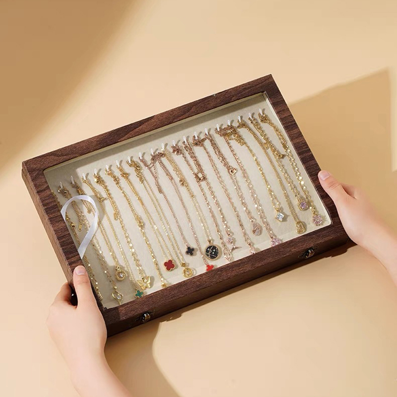 Caja de joyería de madera para - Travel Accessories Jewelry reseña y precio