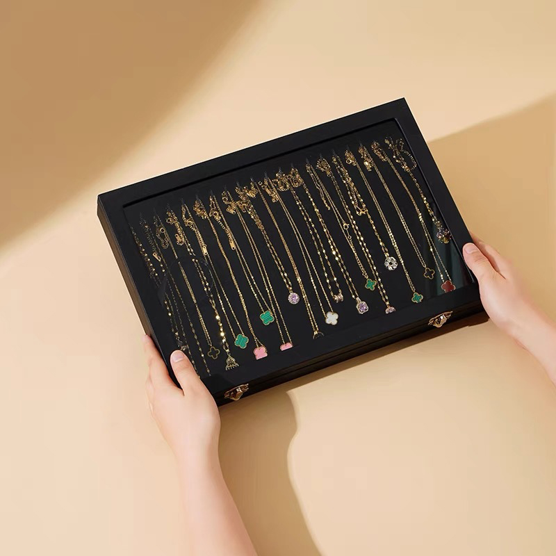 Caja de joyería de madera para - Travel Accessories Jewelry reseña y precio