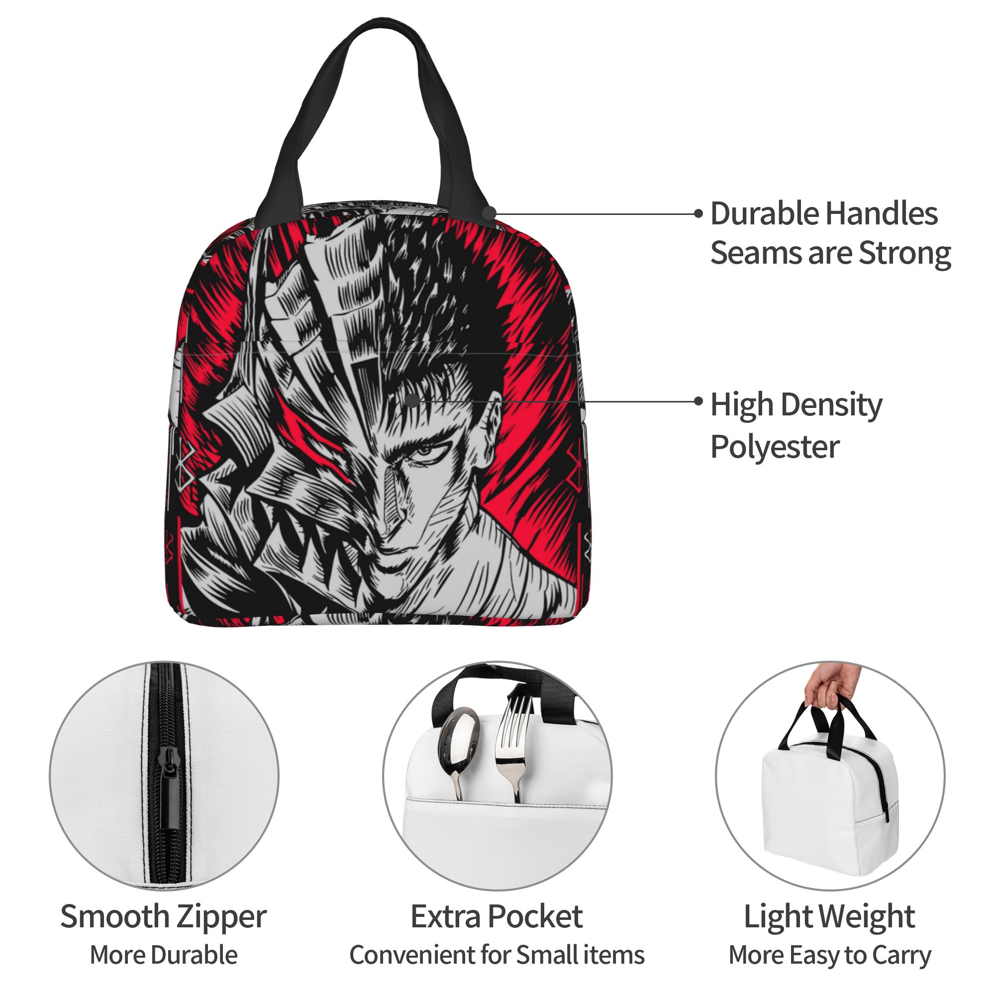 B-Berserks Bolsa de almuerzo c - Travel Accessories Brand reseña y precio