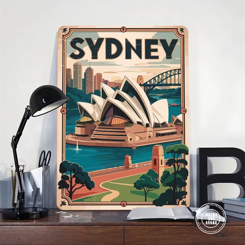 Sydney Travel - Póster Impreso - Travel Accessories Sydney reseña y precio
