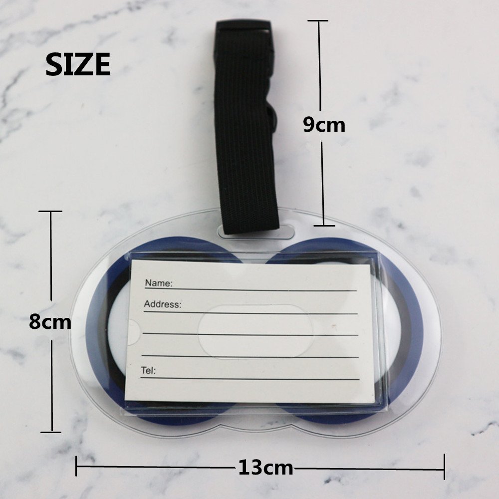 Etiquetas para equipaje con di - Travel Accessories List reseña y precio