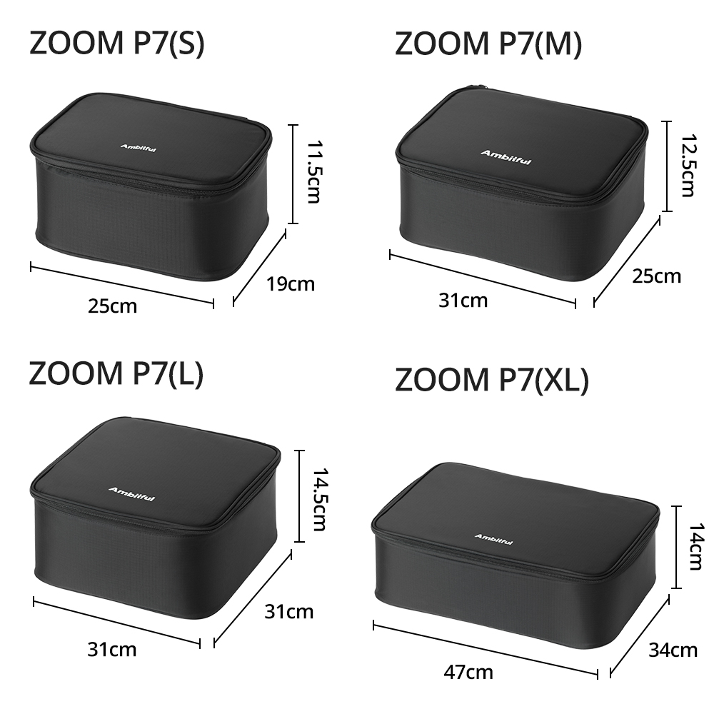 Ambitful ZOOM P7II XL bolsa de - Camera Bag Travel reseña y precio