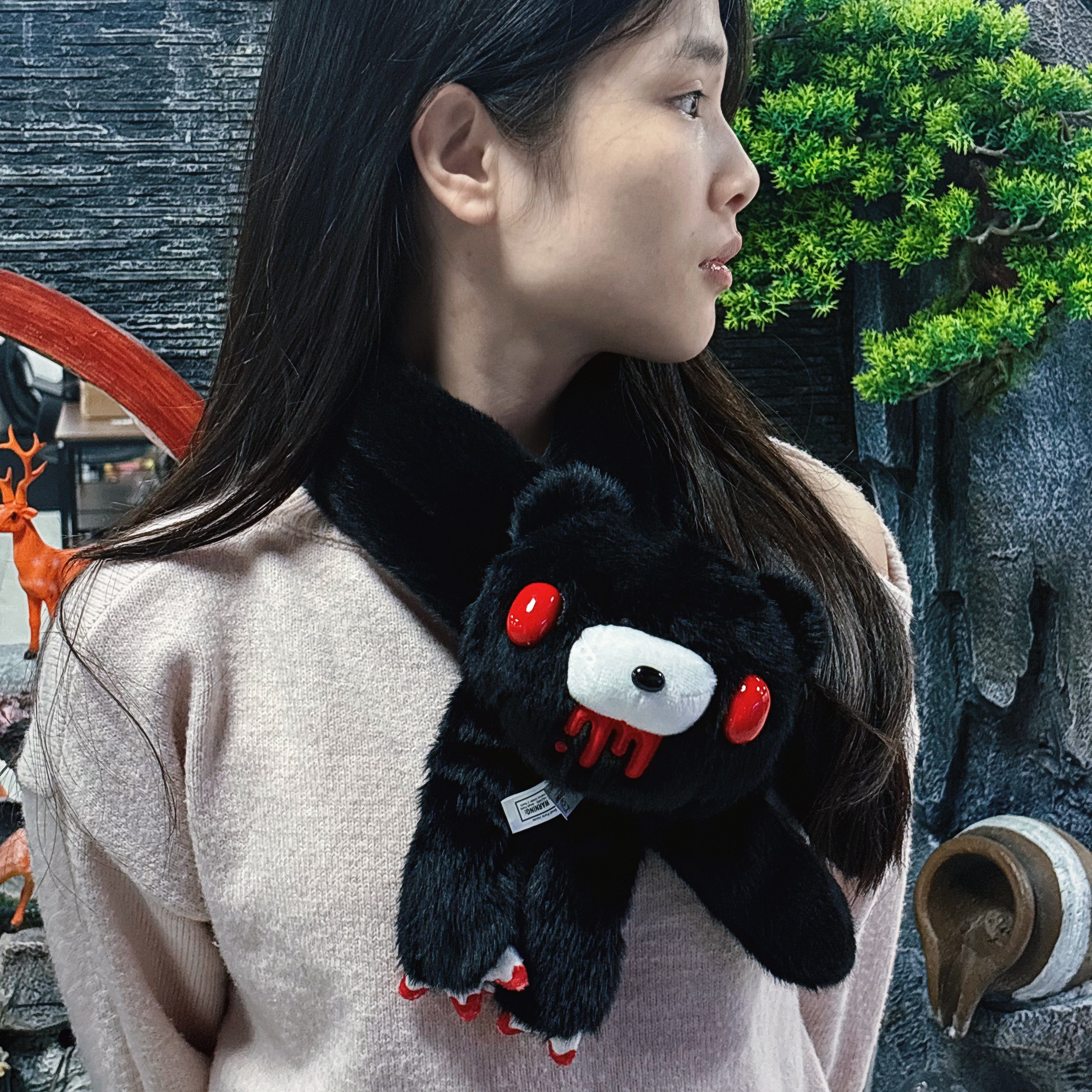 Bufanda de Peluche con Diseño  - Travel Accessories Men reseña y precio