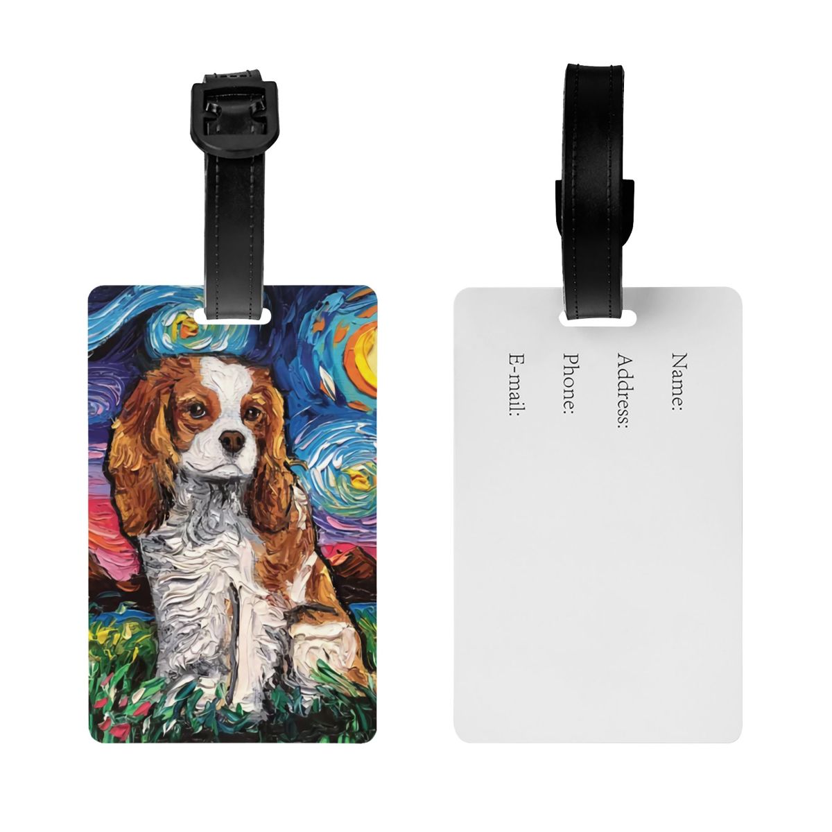 Etiqueta de equipaje artística - Travel Accessories List reseña y precio