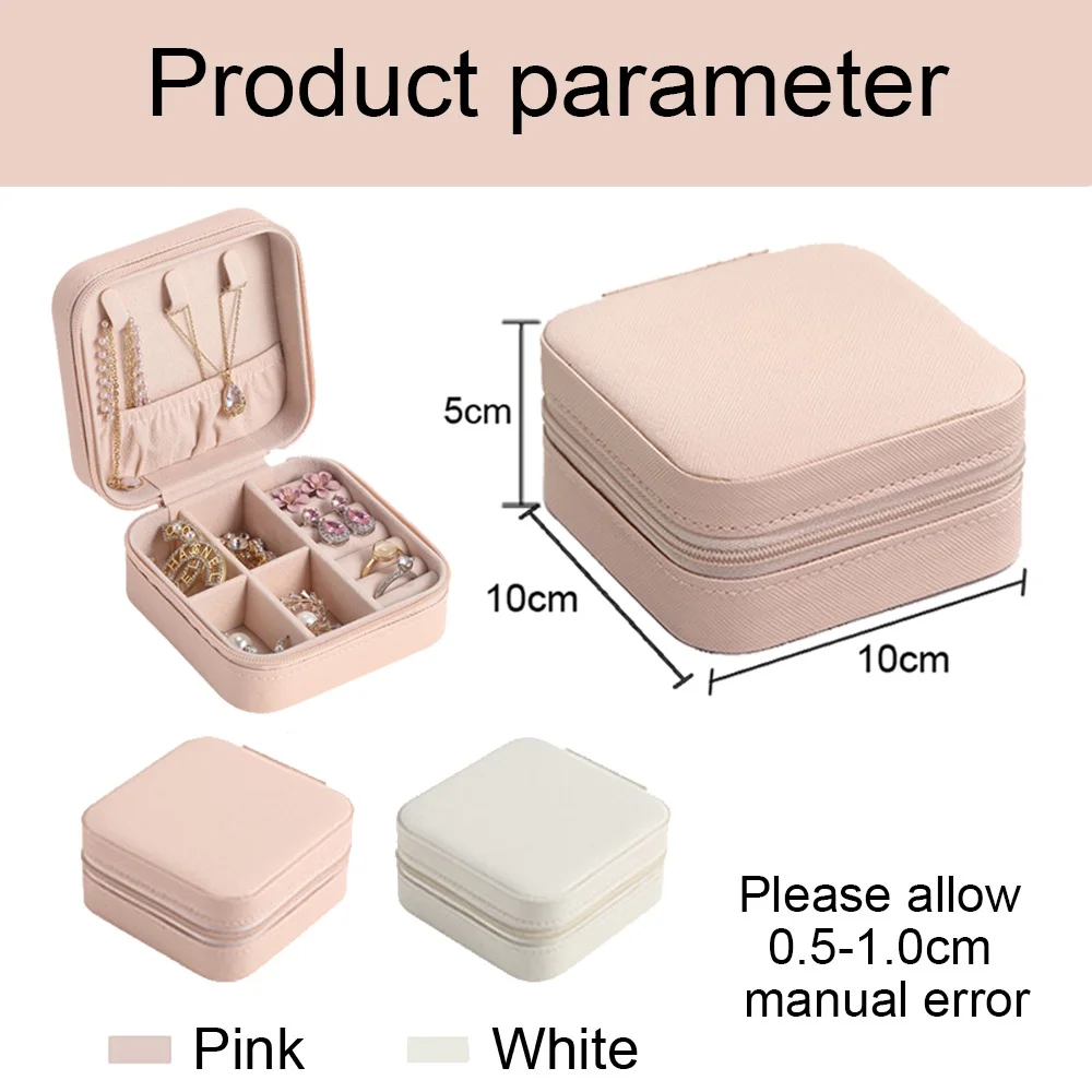 Caja de joyería personalizada, - Travel Jewellery & Accessories Organiser reseña y precio