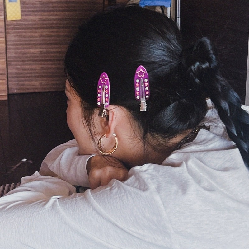 Clips de flequillo con diamant - Travel Accessories Jewelry reseña y precio