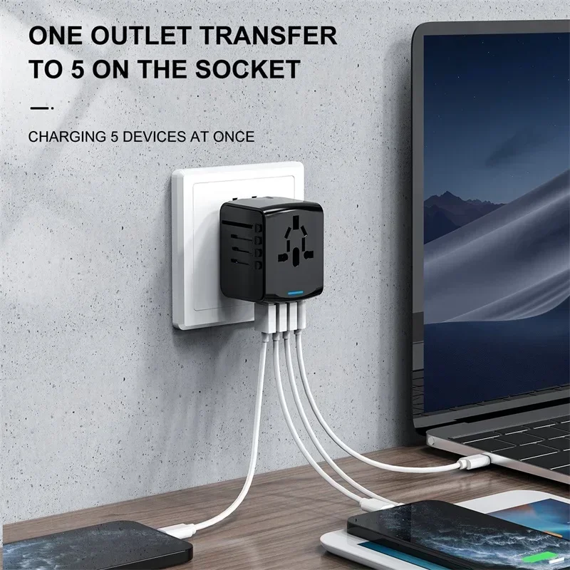 Adaptador de viaje internacion - Travel Accessories Australia reseña y precio