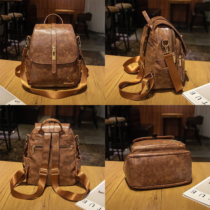 Mochilas universitarias de dis - Travel Accessories Leather reseña y precio
