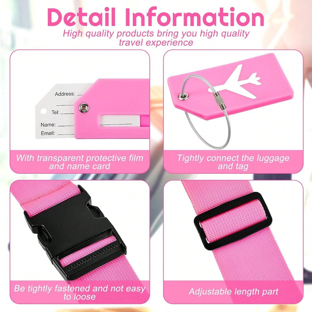 Juego de correas para equipaje - Travel Accessories List reseña y precio