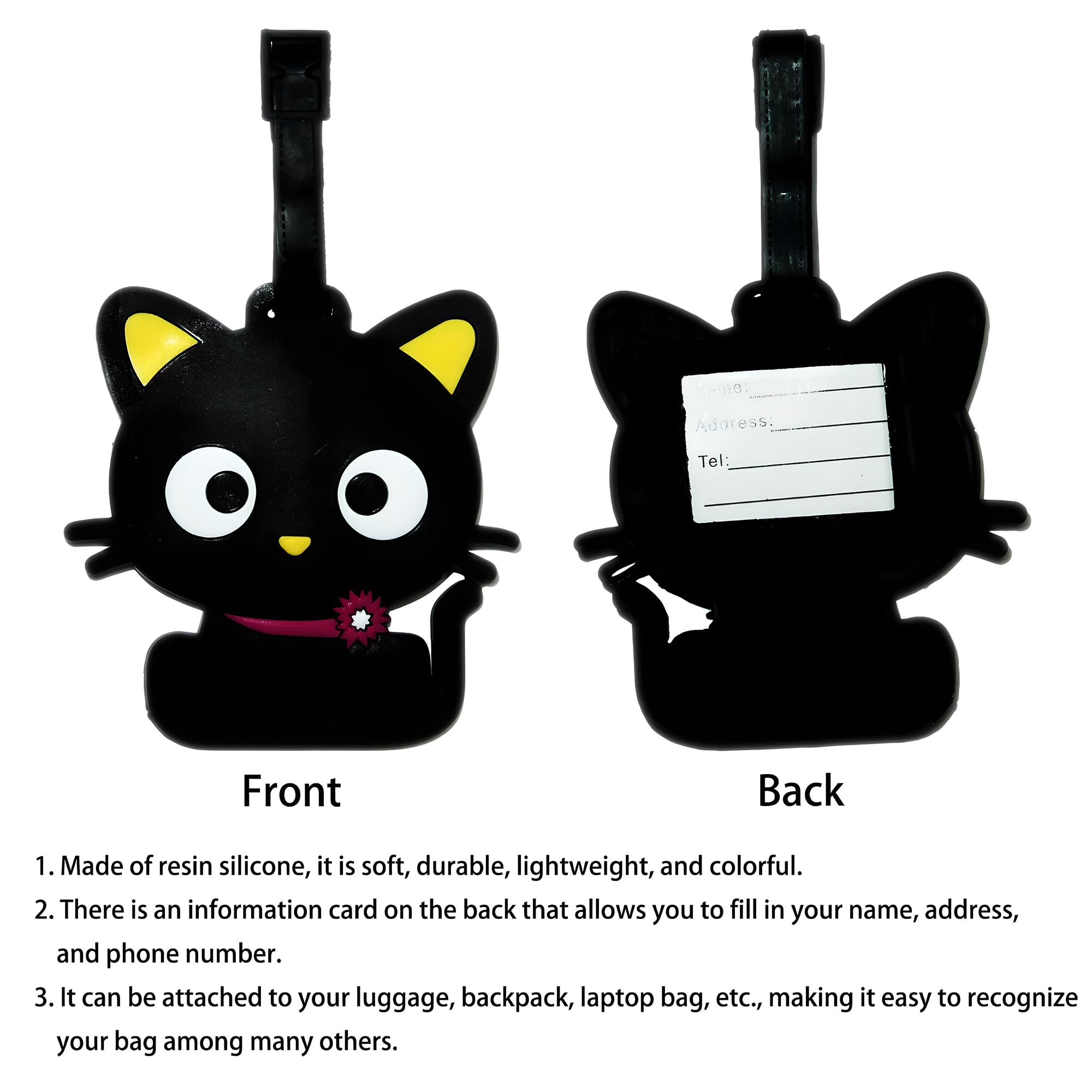 Etiqueta de equipaje con diseñ - Travel Accessories List reseña y precio