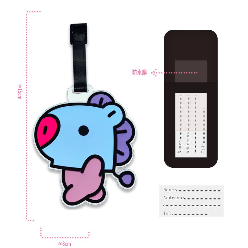 Llavero de dibujos animados BT - Travel Accessories List reseña y precio