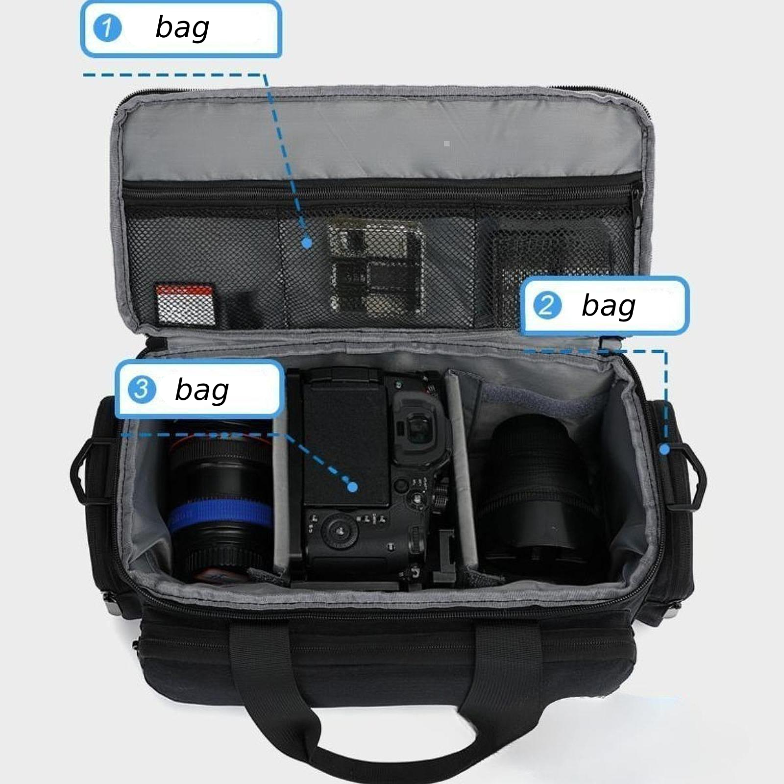 Bolsa Profesional para Cámara  - Camera Bag Travel reseña y precio