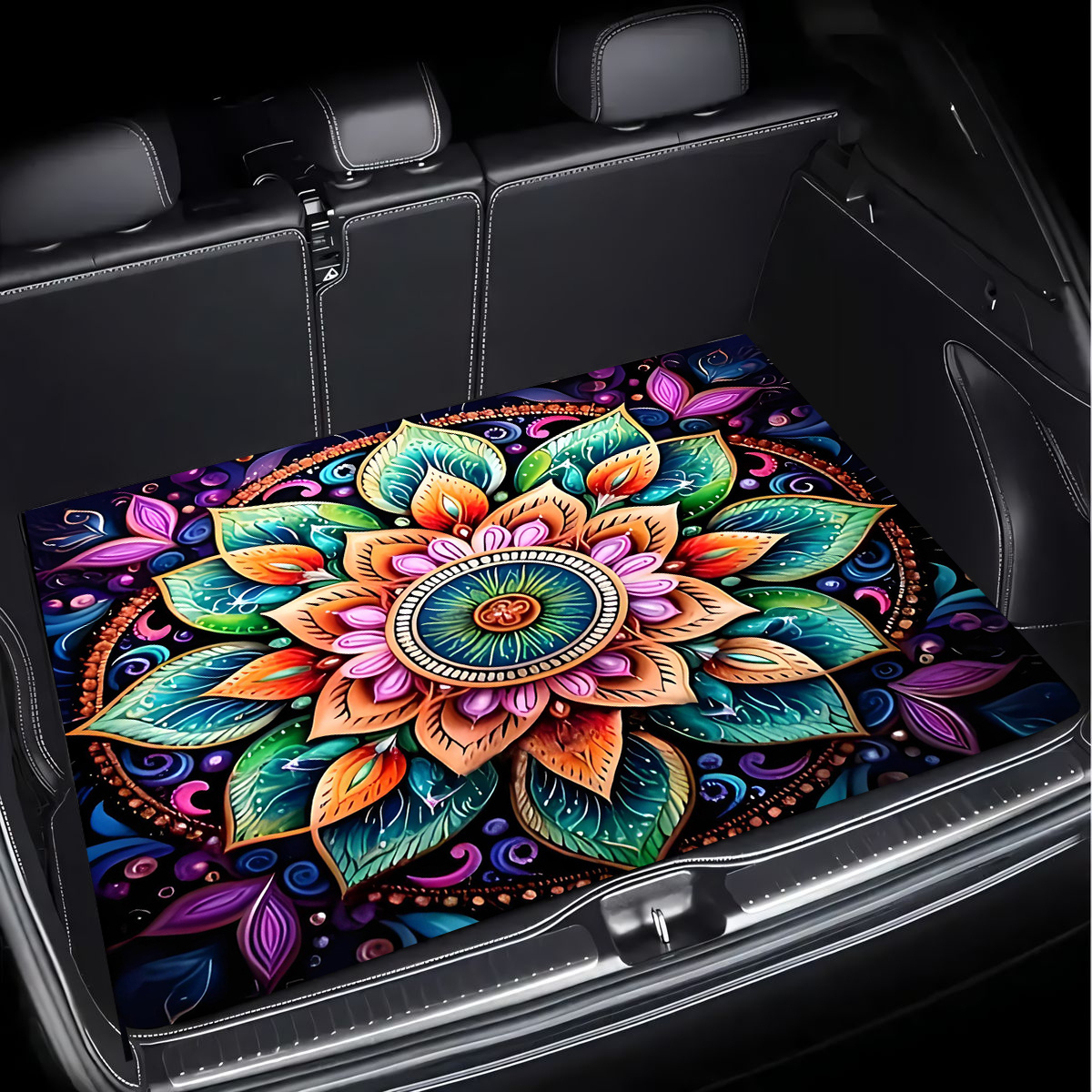 Mandala Lotus Trunk Mat, forro - Travel Yoga Accessories reseña y precio