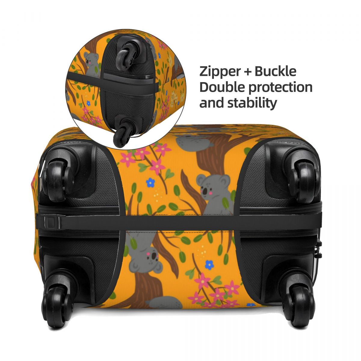 Funda de equipaje Koalas On Th - Travel Accessories Australia reseña y precio