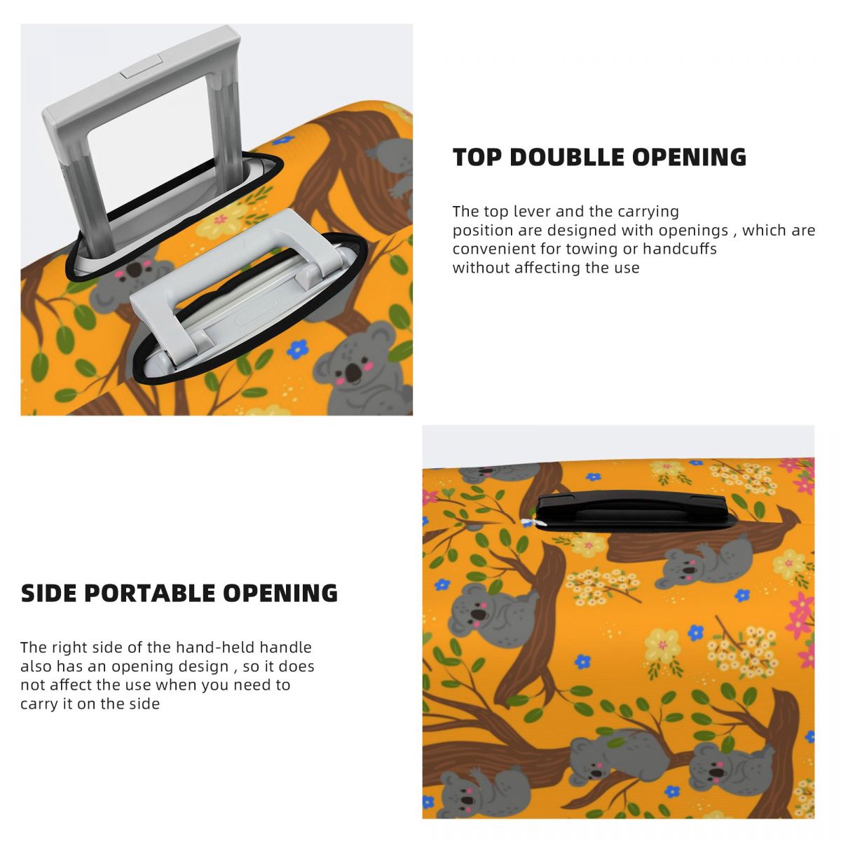 Funda de equipaje Koalas On Th - Travel Accessories Australia reseña y precio