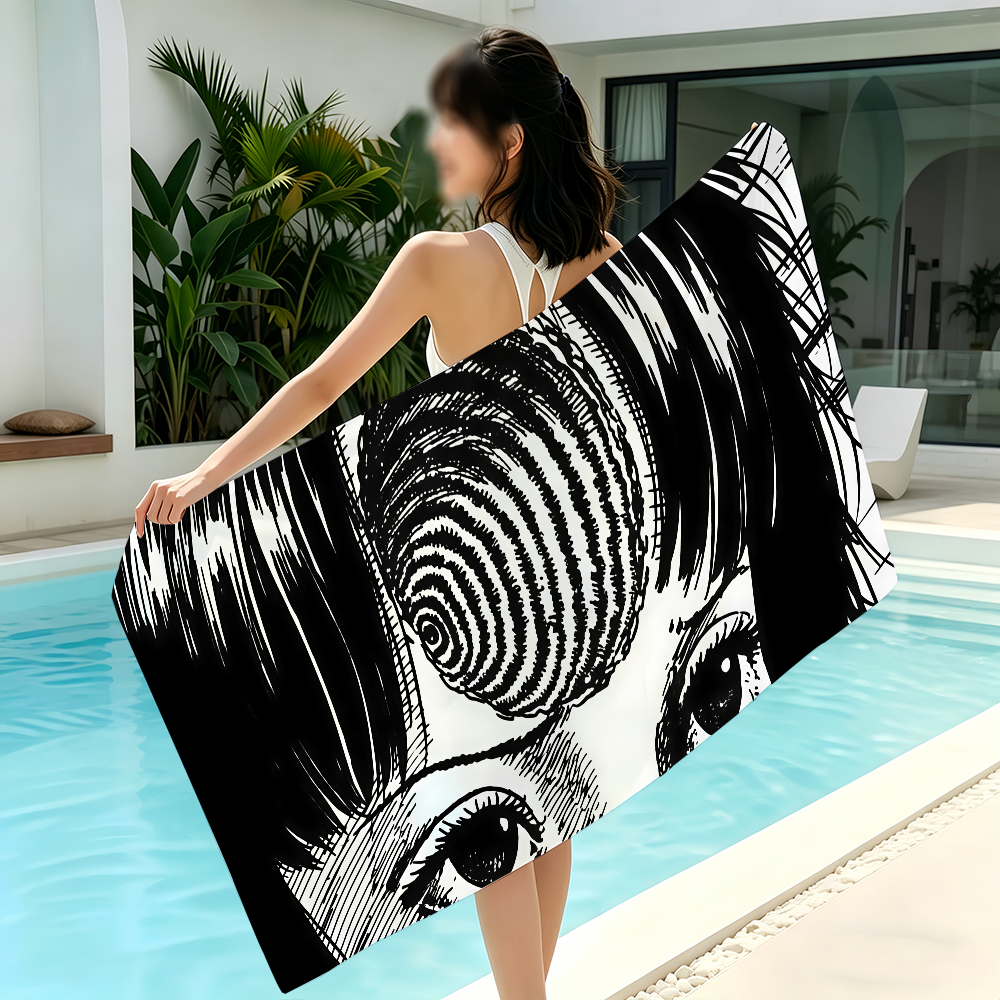 Toalla Art Junji Ito, toallas  - Travel Yoga Accessories reseña y precio