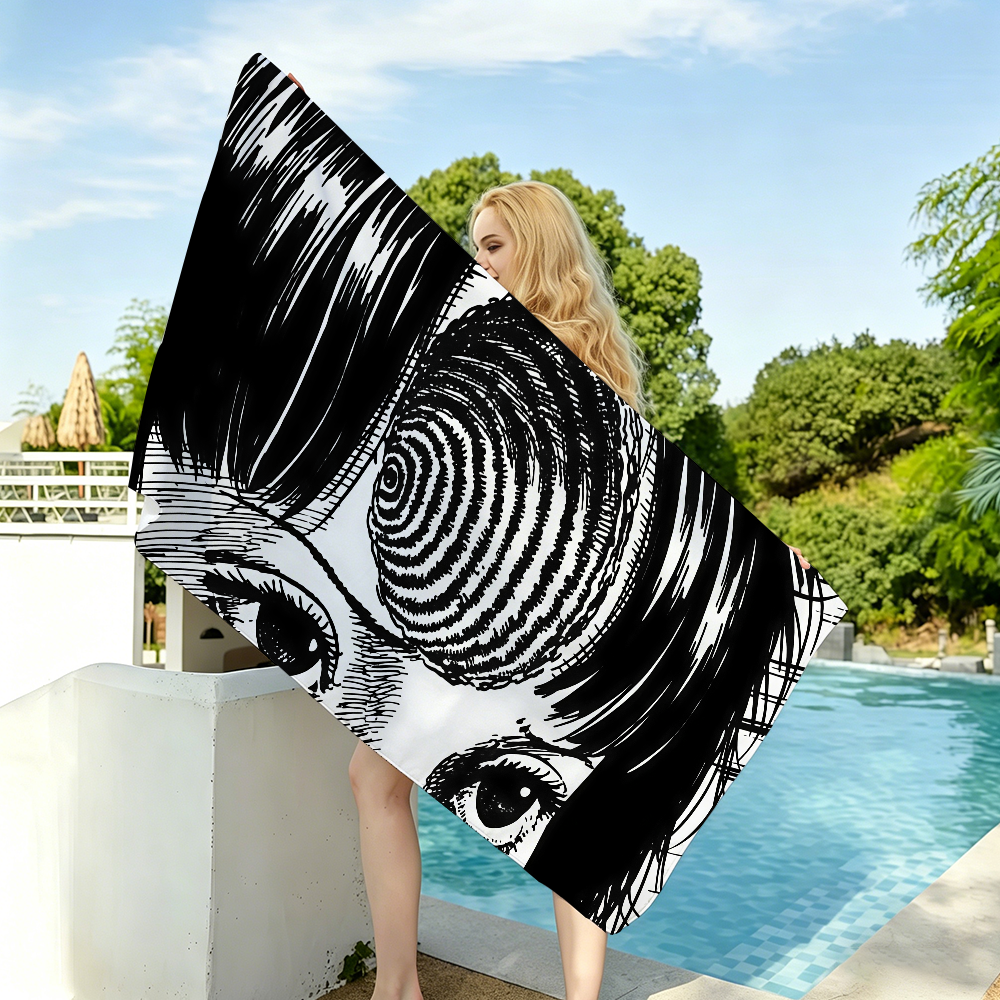 Toalla Art Junji Ito, toallas  - Travel Yoga Accessories reseña y precio