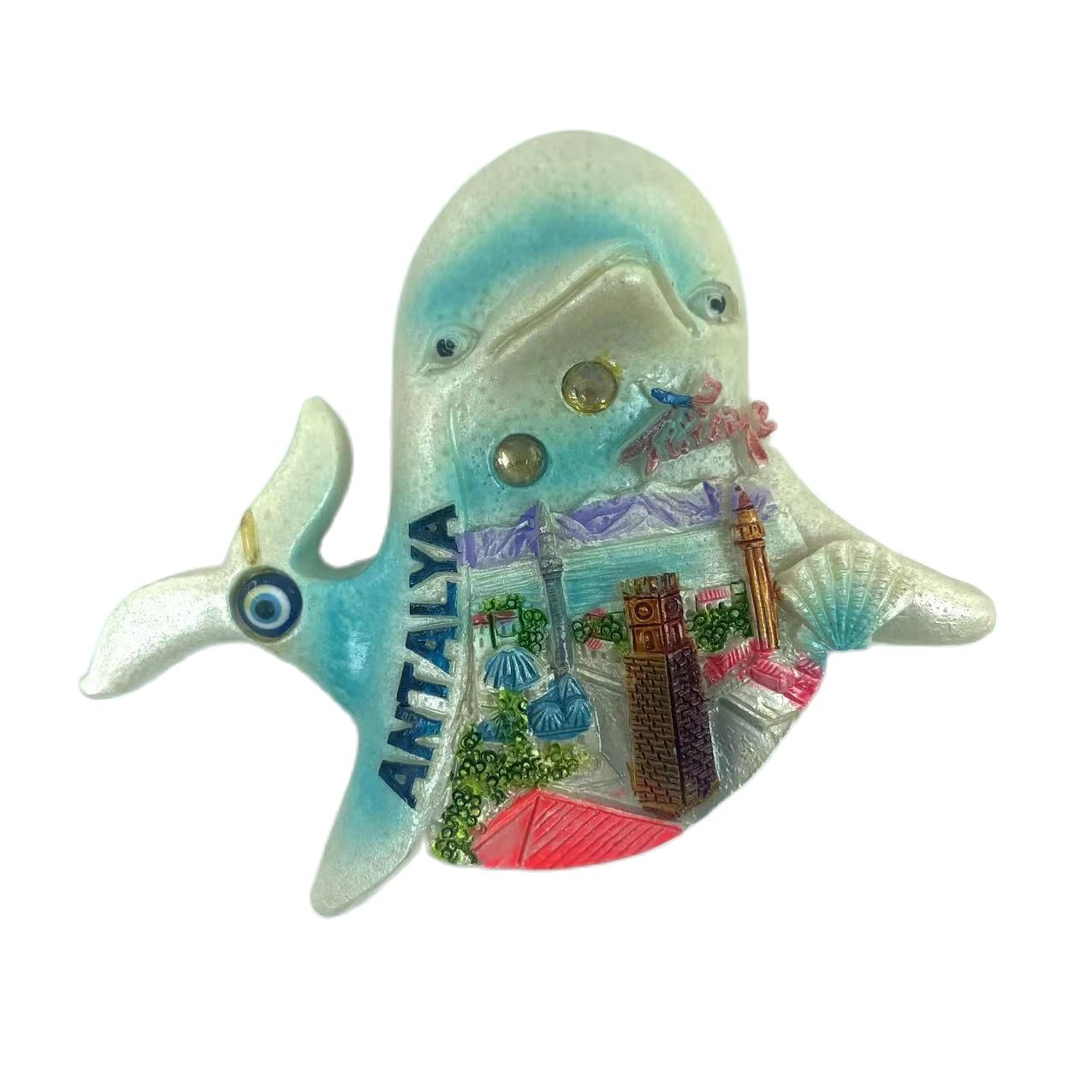 Antalya-imán de nevera de Turq - Travel Accessories For 3 Year Old reseña y precio