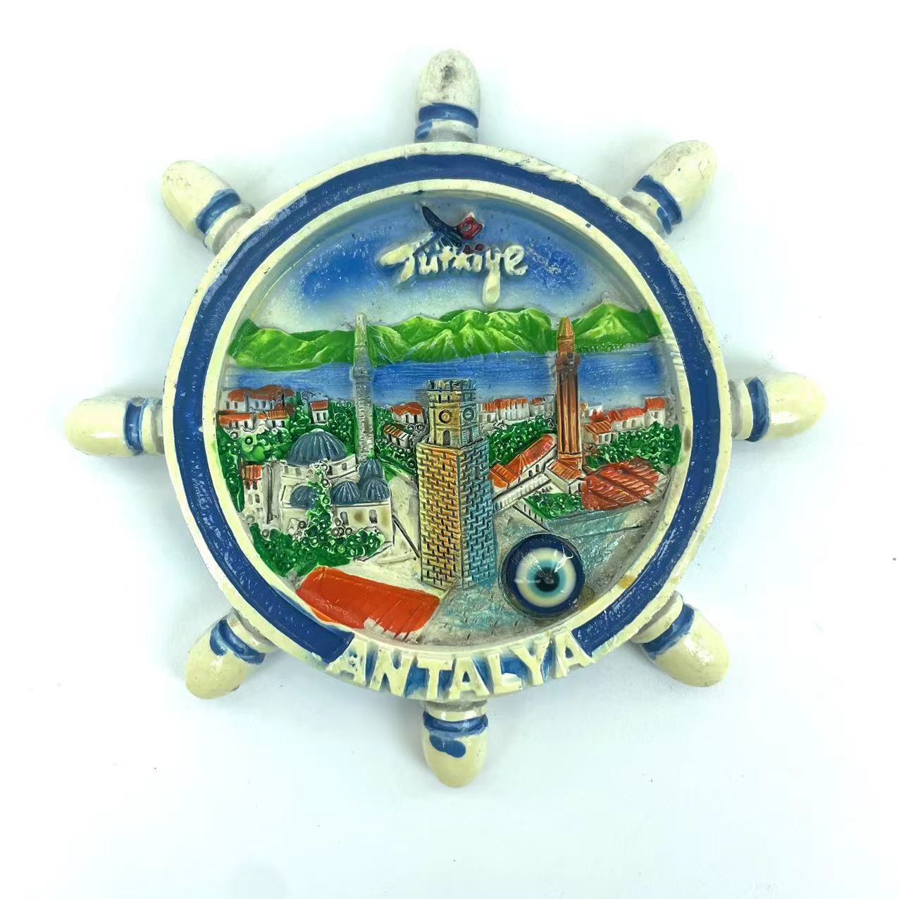 Antalya-imán de nevera de Turq - Travel Accessories For 3 Year Old reseña y precio