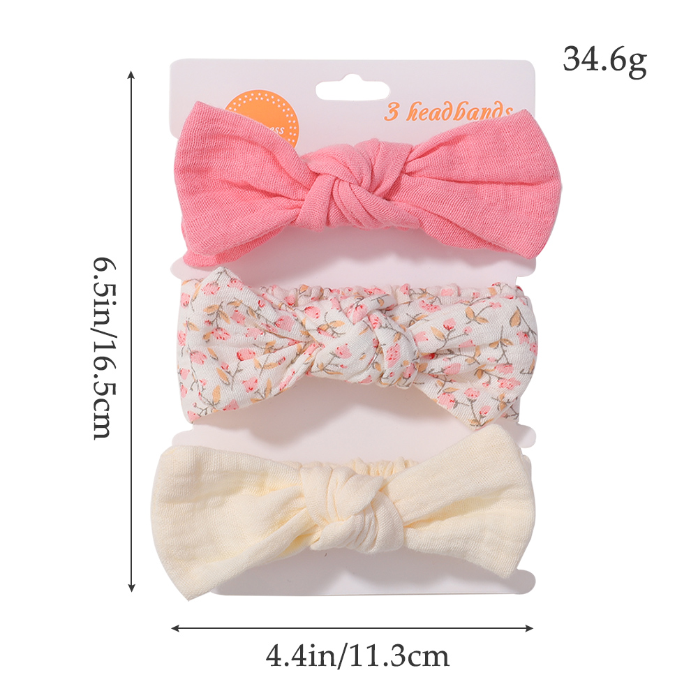 3 unids/set de diadema con laz - Travel Accessories Toddler reseña y precio