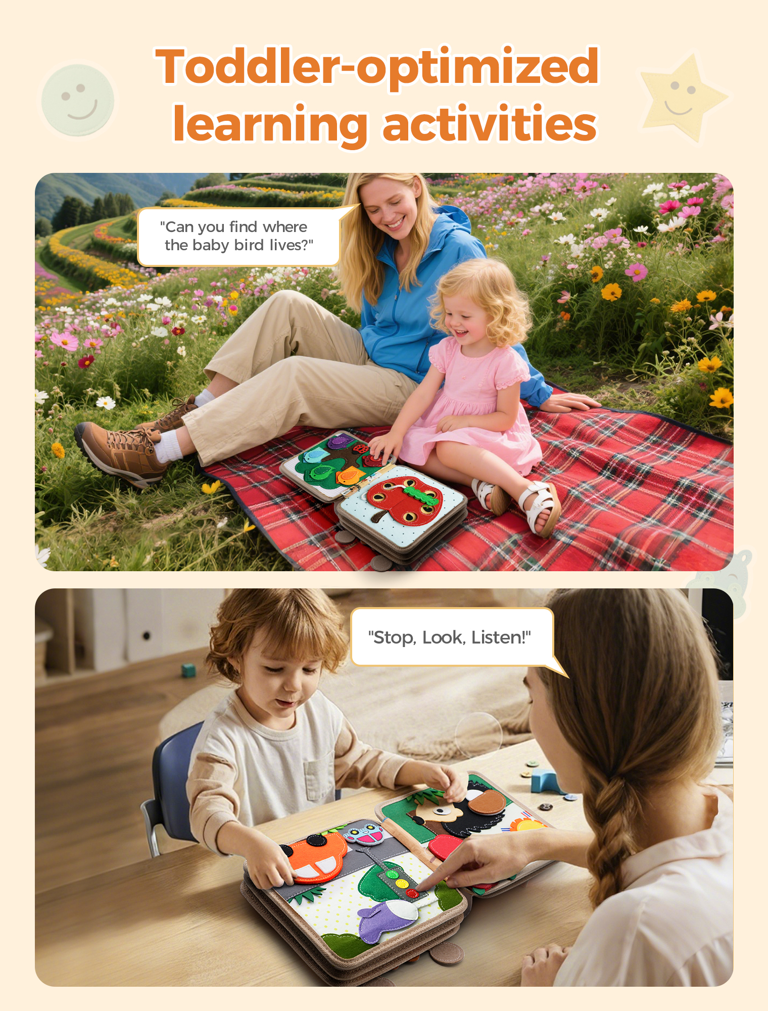 Libro ocupado Montessori para  - Travel Accessories Toddler reseña y precio