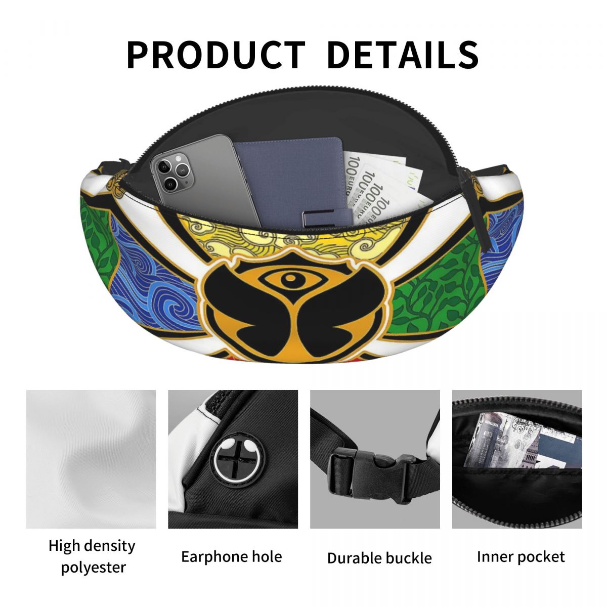 Tomorrowland-riñonera de fiest - Travel Accessories Men reseña y precio